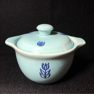 Cronin Blue Tulip Oven Bake Small Dish